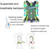 XIXIDIAN Hiking Backpack,30LWaterproof Ultra Lightweight Hiking Backpack,Breathable, External Hanging System, for Climbing Camping Touring Mountaineering Fishing view 4
