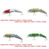 4 PCS Fishing Lures Crankbait Hardbaits Freshwater Saltwater Leurres 90mm 8g Minnow LOTS561 view 2