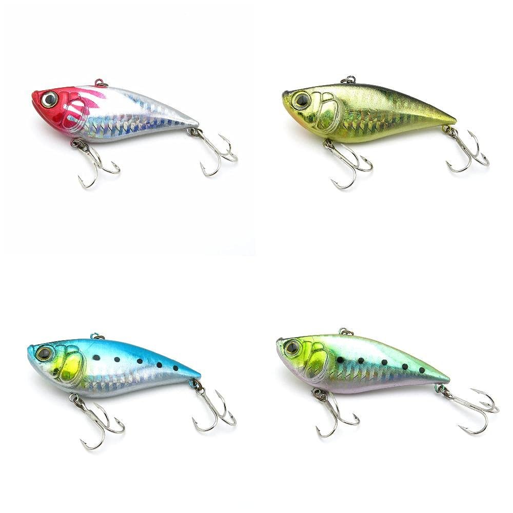 4 PCS Fishing Lures Crankbait Hardbaits Freshwater Saltwater Leurres 70mm 13g Sinking LOTS321