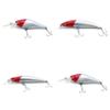 4 PCS Fishing Lures Crankbait Hardbaits Freshwater Saltwater Leurres 85mm 7g Minnow 6g LOTS500 view 1