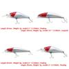 4 PCS Fishing Lures Crankbait Hardbaits Freshwater Saltwater Leurres 85mm 7g Minnow 6g LOTS500 view 2