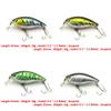 4 PCS Fishing Lures Crankbait Hardbaits Freshwater Saltwater Leurres 65mm 10g Crank LOTS314 view 2