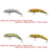 4 PCS Fishing Lures Crankbait Hardbaits Freshwater Saltwater Leurres 90mm 8g Minnow LOTS404 view 2