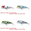 4 PCS Fishing Lures Crankbait Hardbaits Freshwater Saltwater Leurres 65mm 5.5g Sinking Minnow LOTS528 view 2