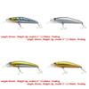 4 PCS Fishing Lures Crankbait Hardbaits Freshwater Saltwater Leurres 85mm 6g Minnow LOTS515 view 2