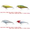 4 PCS Fishing Lures Crankbait Hardbaits Freshwater Saltwater Leurres 140mm 28g Minnow LOTS607 view 2