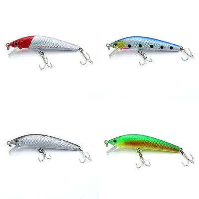 4 PCS Fishing Lures Crankbait Hardbaits Freshwater Saltwater Leurres 70mm 6g Sinking LOTS459