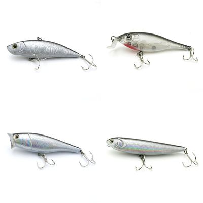 4 PCS Fishing Lures Crankbait Hardbaits Freshwater Saltwater Leurres 95mm 37g Sinking 110mm 14g Minnow 16g Popper 100mm LOTS618