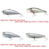 4 PCS Fishing Lures Crankbait Hardbaits Freshwater Saltwater Leurres 95mm 37g Sinking 110mm 14g Minnow 16g Popper 100mm LOTS618 view 2