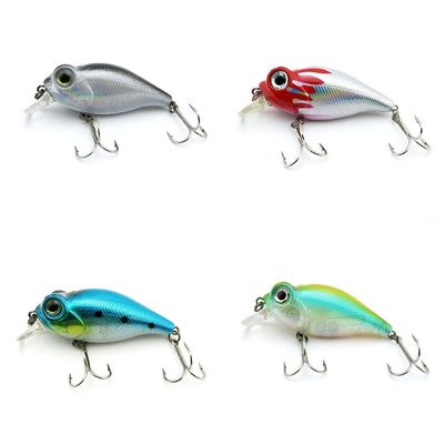 4 PCS Fishing Lures Crankbait Hardbaits Freshwater Saltwater Leurres 60mm 10g Crank LOTS330