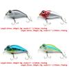 4 PCS Fishing Lures Crankbait Hardbaits Freshwater Saltwater Leurres 60mm 10g Crank LOTS330 view 2