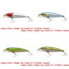 4 PCS Fishing Lures Crankbait Hardbaits Freshwater Saltwater Leurres 110mm 11g Minnow LOTS449 view 2