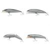 4 PCS Fishing Lures Crankbait Hardbaits Freshwater Saltwater Leurres 110mm 11g Minnow 90mm 8g LOTS617 view 1