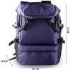XIXIDIAN Waterproof Ultra Lightweight Hiking Backpack,Outdoor Sport Daypack Travel Bag for Climbing Camping Touring Mountaineering Fishing (Color : Purple) view 2