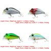 4 PCS Fishing Lures Crankbait Hardbaits Freshwater Saltwater Leurres 50mm 6g Crank LOTS328 view 2