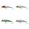 4 PCS Fishing Lures Crankbait Hardbaits Freshwater Saltwater Leurres 90mm 8g Minnow LOTS497 view 1