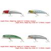 4 PCS Fishing Lures Crankbait Hardbaits Freshwater Saltwater Leurres 90mm 8g Minnow LOTS497 view 2