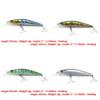 4 PCS Fishing Lures Crankbait Hardbaits Freshwater Saltwater Leurres 85mm 6g Minnow LOTS514 view 2