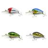 4 PCS Fishing Lures Crankbait Hardbaits Freshwater Saltwater Leurres 75mm 11g Crank LOTS310 view 1