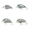 4 PCS Fishing Lures Crankbait Hardbaits Freshwater Saltwater Leurres 75mm 11g Crank 65mm 9g 60mm 8g 10g LOTS610 view 1