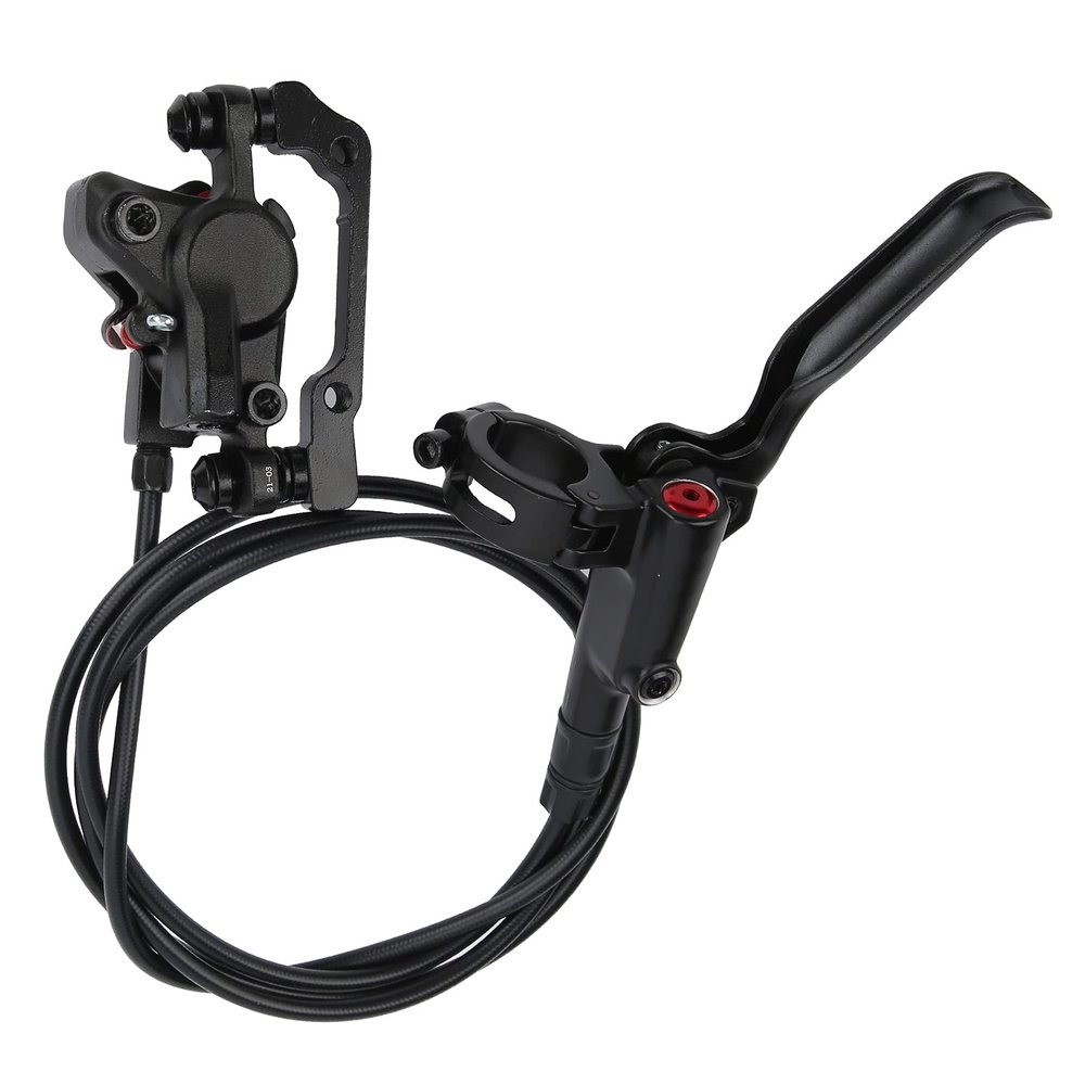VGEBY Disc Brake Set, 1400mm Hydraulic Disc Brake Resistant Mountain Left Rear Single Brake Levers Set and Spare Supplies