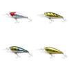 4 PCS Fishing Lures Crankbait Hardbaits Freshwater Saltwater Leurres 75mm 6g Minnow LOTS622 view 1