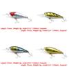 4 PCS Fishing Lures Crankbait Hardbaits Freshwater Saltwater Leurres 75mm 6g Minnow LOTS622 view 2