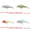 4 PCS Fishing Lures Crankbait Hardbaits Freshwater Saltwater Leurres 130mm 22g Minnow LOTS390 view 2