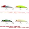 4 PCS Fishing Lures Crankbait Hardbaits Freshwater Saltwater Leurres 85mm 7g Minnow LOTS502 view 2