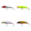 4 PCS Fishing Lures Crankbait Hardbaits Freshwater Saltwater Leurres 85mm 7g Minnow LOTS501 view 1