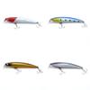 4 PCS Fishing Lures Crankbait Hardbaits Freshwater Saltwater Leurres 80mm 4g Minnow LOTS386 view 1