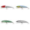 4 PCS Fishing Lures Crankbait Hardbaits Freshwater Saltwater Leurres 110mm 13g Minnow LOTS323 view 1