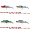 4 PCS Fishing Lures Crankbait Hardbaits Freshwater Saltwater Leurres 110mm 13g Minnow LOTS323 view 2