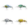 4 PCS Fishing Lures Crankbait Hardbaits Freshwater Saltwater Leurres 75mm 6g Minnow LOTS457 view 1