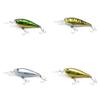 4 PCS Fishing Lures Crankbait Hardbaits Freshwater Saltwater Leurres 75mm 6g Minnow LOTS596 view 1