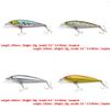 4 PCS Fishing Lures Crankbait Hardbaits Freshwater Saltwater Leurres 140mm 22g Minnow LOTS452 view 2