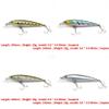 4 PCS Fishing Lures Crankbait Hardbaits Freshwater Saltwater Leurres 140mm 22g Minnow LOTS544 view 2