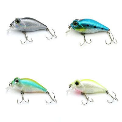 4 PCS Fishing Lures Crankbait Hardbaits Freshwater Saltwater Leurres 60mm 10g Crank LOTS331