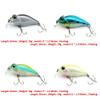4 PCS Fishing Lures Crankbait Hardbaits Freshwater Saltwater Leurres 60mm 10g Crank LOTS331 view 2