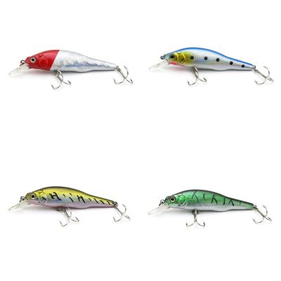 4 PCS Fishing Lures Crankbait Hardbaits Freshwater Saltwater Leurres 100mm 10g Minnow LOTS387