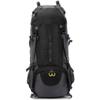 XIXIDIAN 60L Waterproof Lightweight Hiking Backpack with Rain Cover,Outdoor Sport Travel Daypack for Climbing Camping Touring (Color : Black) view 1