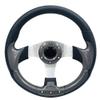 12.5"Golf Cart Steering Wheel for EZGO TXT RXV, Yamaha Golf Cart Steering Wheel Carbon Fiber Club Car DS and Precedent view 1