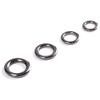 DKEKE 30pcs Saltwater Fishing Stainless Solid Rings Heavy-Duty Lure Jigging Rings Fishing Assistant Hook Lure Accessories DKEKE (Color : Solid Ring 6 30pcs) view 1