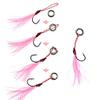 DKEKE 30pcs Saltwater Fishing Stainless Solid Rings Heavy-Duty Lure Jigging Rings Fishing Assistant Hook Lure Accessories DKEKE (Color : Solid Ring 6 30pcs) view 3