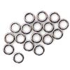 DKEKE 30pcs Saltwater Fishing Stainless Solid Rings Heavy-Duty Lure Jigging Rings Fishing Assistant Hook Lure Accessories DKEKE (Color : Solid Ring 6 30pcs) view 4