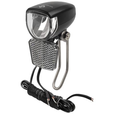 M-Wave Unisex Adult Apollon D 30 Dynamo Front Light, Black, One Size