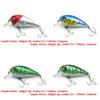 4 PCS Fishing Lures Crankbait Hardbaits Freshwater Saltwater Leurres 65mm 9g Crank LOTS581 view 2
