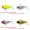 4 PCS Fishing Lures Crankbait Hardbaits Freshwater Saltwater Leurres 60mm 8.5g Sinking LOTS318 view 2