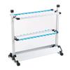 DKEKE Aluminum Alloy Fishing Rod Rack Holder Stand Fishing Rods Pole Holder Stand Organizer Rack Capacity 12pcs Fishing Rod Tools DKEKE (Color : 24 Hole Blue) view 1