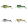 4 PCS Fishing Lures Crankbait Hardbaits Freshwater Saltwater Leurres 80mm 7g Minnow LOTS448 view 1
